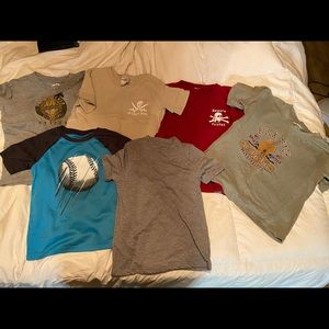 Lot of 6 Boys T-Shirts
